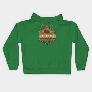 Greetings From Tijuana 1889 Vintage Kids Hoodie